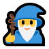 🧙‍♂️ man mage display on Windows